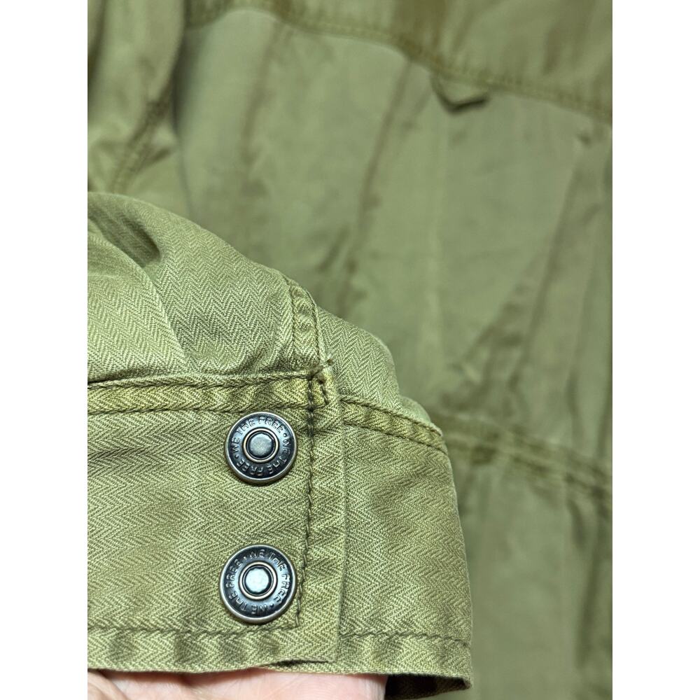Free People We The Free Arya Utility Jacket Women's Size M Oversized - Picture 10 of 12